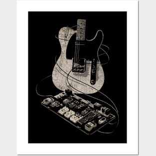 Guitarist Gear Posters and Art